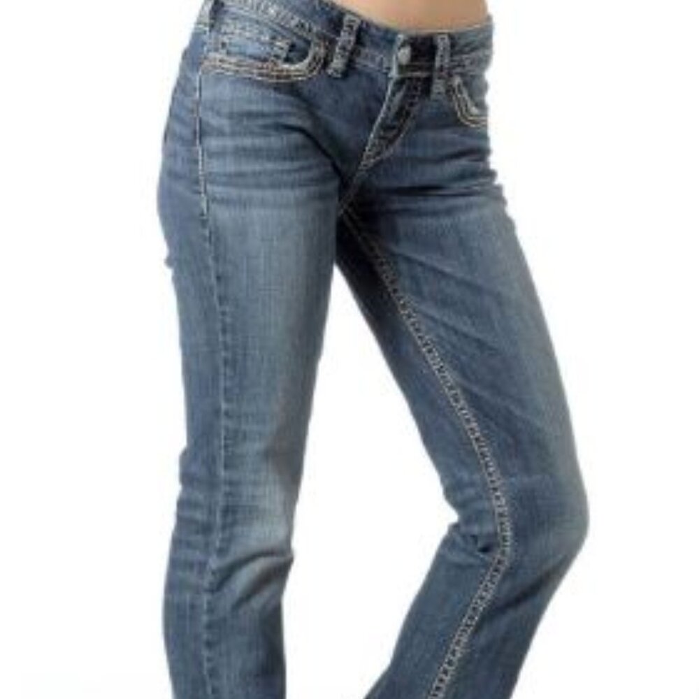 Silver Aiko Bootcut Jeans Size W30/L33